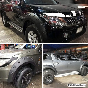 Guardabarros de ABS Negro de Alta Calidad para Mitsubishi Triton L200 2005-2015, Precio de Fábrica, Gran Venta - Product Image 4