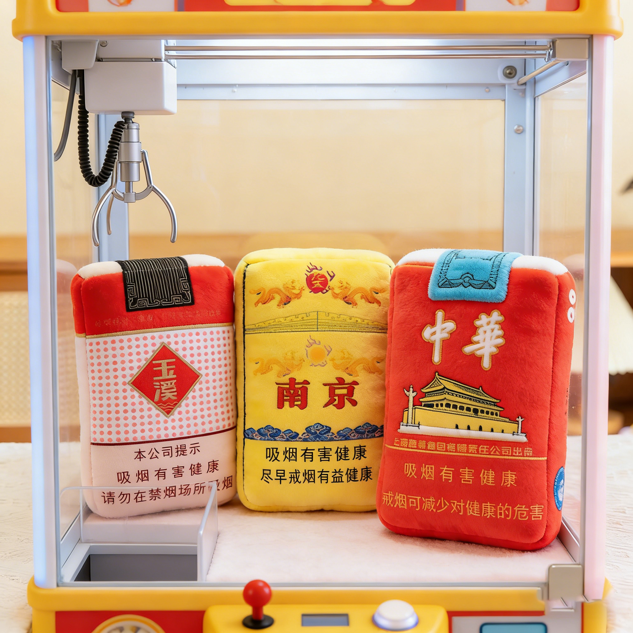 cigarette claw machine And Cigarette Toy