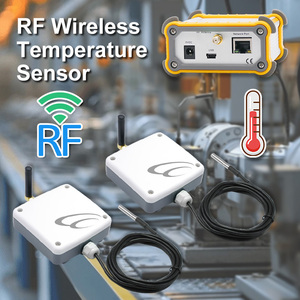 Sensor de Temperatura y Humedad Inalámbrico Industrial IoT con Gateway Ethernet Modbus RS485 - Product Image 1