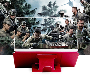 Pembesar layar ponsel 3D, penguat Video pembesar, braket proyektor Desktop berdiri - Product Image 3