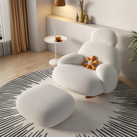 Fauteuils Canapés Inclinables Individuels en Velours, Meubles de Salon Modernes Nordiques Haut de Gamme – Collection Meilleures Ventes