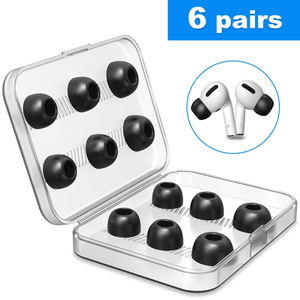 <span class=keywords><strong>Embouts</strong></span> d'oreille de remplacement respirants de qualité supérieure pour <span class=keywords><strong>Pro</strong></span> <span class=keywords><strong>2</strong></span>, 6 paires, écouteurs TWS, <span class=keywords><strong>embouts</strong></span> d'oreille en silicone, son haute fidélité - Product Image 5