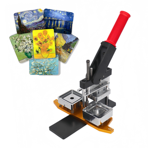 Hot bán DIY nhãn hiệu 50x50 mét vuông tủ lạnh nam châm nút sản xuất máy - Product Image 3