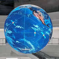 Pantalla LED Esférica Personalizada de 360 Grados, Pantalla de Video LED en Forma de Globo P2, Pantalla LED Esférica