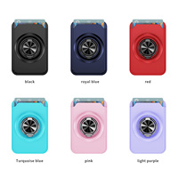 Support pliable rotatif à 360 degrés, anneau de maintien pour téléphone avec support de carte PC effet toucher doux, porte-cartes magnétique puissant N52, étui pour cartes de crédit et d'identité