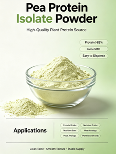 Polvere di Proteine Isolate di Pisello con Buona Capacità di Emulsionazione <span class=keywords><strong>e</strong></span> Legame all'Acqua, Stabilizzante per Sistemi Alimentari - Product Image 2