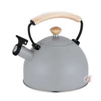 Realwin Fabricant Bouilloire de cuisine personnalisée Théière à eau chaude en acier inoxydable Bouilloire à sifflet en acier inoxydable