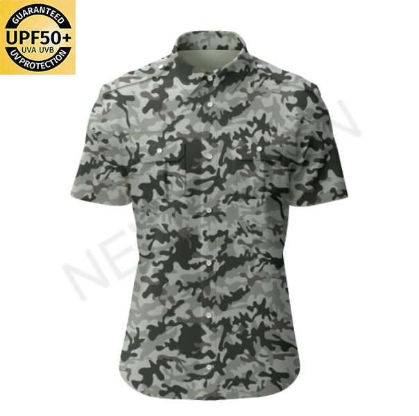 Camouflage gris-vert