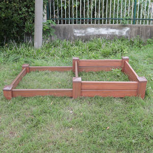 Jardinière surélevée <span class=keywords><strong>en</strong></span> PVC blanc facile à assembler, bac à fleurs <span class=keywords><strong>en</strong></span> vinyle PVC - Product Image 5