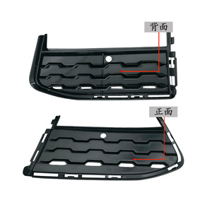 กระจังหน้า BMW ซีรีส์ 7 G12 แบบปิด พร้อมกรอบไฟตัดหมอก วัสดุ ABS ซ้าย-ขวา - Product Image 2