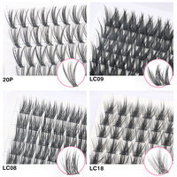 Vente en gros de faux cils en fibre de vison, étiquette personnalisée, bande superfine, fournisseurs de cils, logo personnalisé, ensembles de faux cils