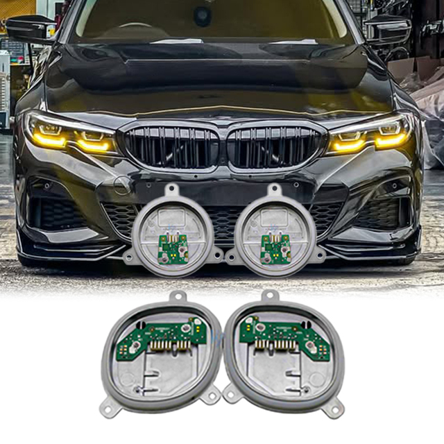 CSL Lemon Yellow DRL Module for bmw G20 M340i Yellow LED Diode Insert Module LED Headlight Daytime Running Lights Not Laser USA