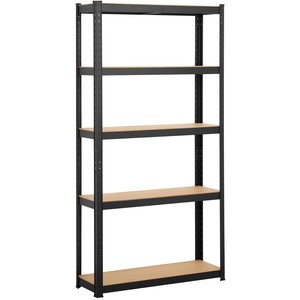Light Duty Rack 5 Tier Garage Metal <b>Racking</b> Electronic Commercial Steel Storage Shelving Boltless <b>Shelf</b> Home Organizer Shelving - Product Image 1