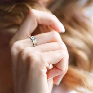 Anillo Inteligente de Salud y Moda, Monitor de Actividad Física, Frecuencia Cardíaca, Oxígeno en Sangre, Presión Arterial, Sueño, Conteo de Pasos, Control por Aplicación - Product Image 6