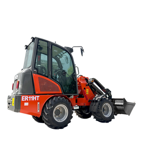 รถตักล้อยางขนาดเล็ก 0.8 ตัน รุ่น ER11HT แบบยืดหดได้ สำหรับงานเกษตรและสวน - Product Image 2