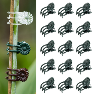 Clips de jardinage en plastique ABS réutilisables et écologiques pour la fixation et la protection des plantes - Product Image 1