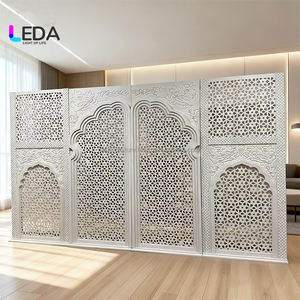LEDA Modern Luxury Acrylic Arch <b>Backdrop</b> <b>Stand</b> for <b>Wedding</b> Decorations-Professional New Arrival - Product Image 1