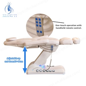 Esthéticienne Hydraulique Cils Facial Recliner Tatouage Cils Lit De Beauté Électrique Avec Moteurs - Product Image 5