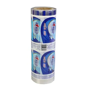 Custom Printed Facial Tissue Toilet Paper CPP Plastic Roll Film Packaging For Tissue Automatic Packaging Machine