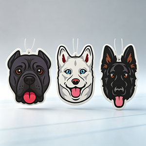 Diffuseur d'air pour voiture tendance avec motif de chien de compagnie Husky <span class=keywords><strong>Berger</strong></span>, senteurs personnalisées - Product Image 6