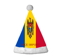 Chapeaux de Noël à la mode avec drapeau de Malaisie, confortables et en peluche, pour adultes, pour les fêtes de Noël et du Nouvel An