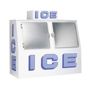 Congelatore Commerciale per Ghiaccio 2600L, -18°<span class=keywords><strong>C</strong></span> ° Contenitore per Ghiaccio da Esterno, Armadio Resistente per Conservazione Ghiaccio per Fabbriche e Negozi - Product Image 4