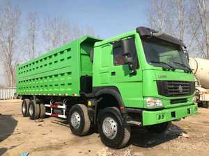 Camion à benne basculante Sinotruk Howo d'occasion bon marché 84 <span class=keywords><strong>64</strong></span>-Camion à benne basculante commercial avec couleur personnalisée - Product Image 5