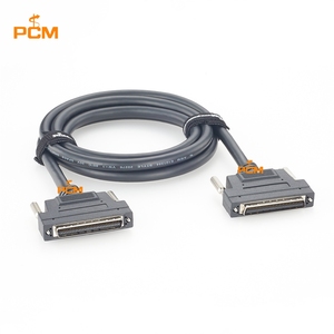 כבל SCSI HPCN68 זכר ל-HPCN68 זכר, MDR 68 פינים עם נעילת בורג, לאוטומציה תעשייתית, רובוטים, מערכת IO, בקרת תנועה CNC - Product Image 5