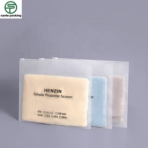 Custom Poly Children's Clothing Packaging Plastic Slider Ziplock Bags Gravure Printing Recyclable Environmental Protection Shoes - Product Image 3