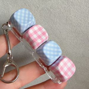 Polka Dot <b>Star</b> Leopard Heart Printed Keycaps Keychain MOA XDA Cherry Profile Keyboard Swith Tester Clicker Customizable Keycaps - Product Image 6