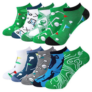 Wholesale <strong>Novelty</strong> Colorful Funky Pattern Short <strong>Men</strong> Funny Happy Cotton Comfortable Low Cute Ankle Casual <strong>Socks</strong> - Product Image 2