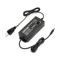 Adaptateur secteur réglable Adaptateur secteur CC Alimentation 3 - 24V 3A pour bande LED Lampe OEM 72W 12V 16V 18V 19V 20V 1a 2a 3a 5a 10a