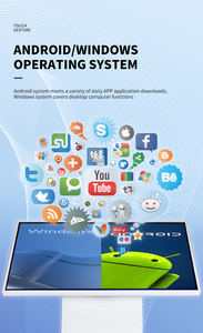 Cảm ứng Bảng điều khiển truy vấn tự phục vụ kiosk Android sảnh màn hình cảm ứng kiosk thông tin kiosk - Product Image 3