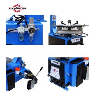 新金拓 110V ヘビーデューティー モバイル手動 12-24インチ オートバイ・自動車用 タイヤバランサーキット スイングアームタイヤチェンジャーコンボマシン - Product Image 4