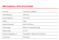 Panneau solaire flexible N-Type TOPCon 520W-535W sans cadre, léger, mono MWT, demi-cellule, certifié, double vitrage, module solaire OEM