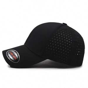 Casquette de golf unisexe en coton imperméable de haute qualité avec logo personnalisé, respirante, confortable, pour l'extérieur, mode décontractée, été, 3D - Product Image 3
