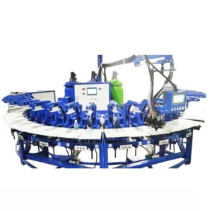 Polyurethane PU Pouring Shoe Sole Injection Molding Machine