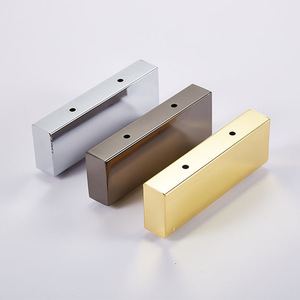 Piedini per Divano a L in Metallo Moderni, Resistenti, con 7 Supporti per Mobile TV, Comodino, Tavolino da Caffè, <span class=keywords><strong>Mobili</strong></span> da <span class=keywords><strong>Cucina</strong></span> - Product Image 3