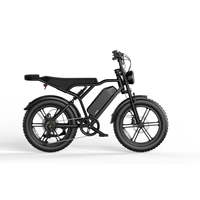 Vélo électrique Ecoride V8 750 W, pneus larges 15 Ah, livraison gratuite, double selle, tout-terrain