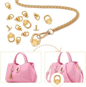 Pcs D Ring <b>Stud</b> Screw Ball Degree Rotatable Ball Post Head Buttons D Ring <b>Stud</b> Screw Buttons Metal Ring Head Buttons Gold Ball S - Product Image 3