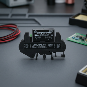 Relé de Estado Sólido DRA1-CX240D5 SPST-NC 5A 240V 3-15V DC CRYDOM México Nuevo en Stock - Product Image 2