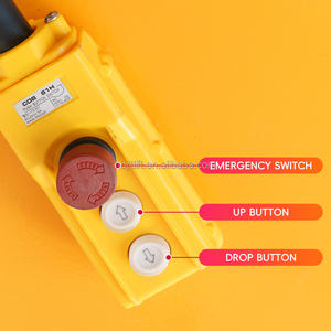 Table élévatrice à ciseaux hydraulique électrique industrielle HT1000 1000KG 3M, plateforme élévatrice, acier Q235, moteur 1,5KW - Product Image 5