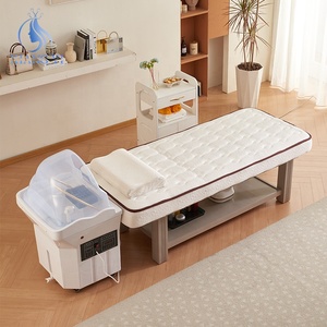 Salón de belleza cabeza Spa cama pestañas reclinable facial tratamiento cosmético mesa de masaje - Product Image 5