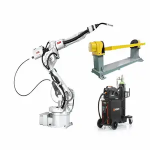Industrial Robot Arm 6 Axis ABB IRB 1520ID Welding Robot Arm With Megment Welder And Positioner As Arc Welding Robot