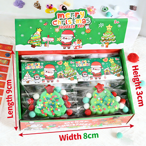 ของเล่นบีบคลายเครียดรูปคนขนมปังขิง สำหรับเทศกาลคริสต์มาสปี 2025 ทำจากวัสดุ TPR เหมาะสำหรับทุกเพศทุกวัย 14 ปีขึ้นไป ดีไซน์ปรับแต่งได้ - Product Image 4