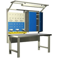 Mesa de Trabajo ESD Leenol, Mesa de Laboratorio Electrónica, Muebles de Laboratorio, Mesa de Trabajo Antiestática Ajustable