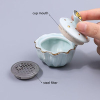 Outil de nail art : Gobelet en verre cristal, Nettoyant pour pinceaux à ongles, Gobelet Dappen pour poudre et liquide pour ongles en acrylique