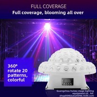 Lumière LED laser 10W Cosmic Magic Ball avec couleurs vert/rouge/bleu pour éclairage de scène KTV/bar/karaoké, utilisation DJ, tension universelle