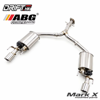 Nouveau kit de filtre d'admission d'air froid amélioré pour Mark X GRX130 JDM RWD Sports Sedan – Système d'induction haute performance à haut débit 1