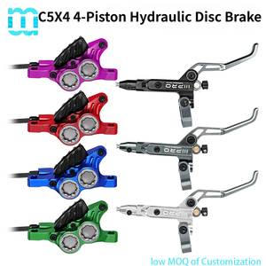 Kit de freins <span class=keywords><strong>à</strong></span> disque hydrauliques SeeMore ODM/OEM MTB, 4 pistons, 800/1550 mm, huile minérale - Product Image 1